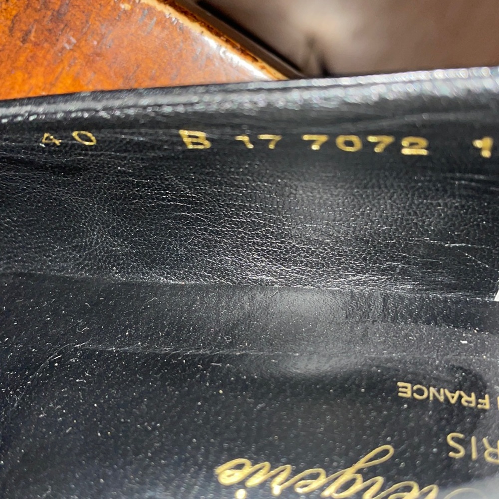Robert Clergerie Black Leather Platform Loafers - Picture 7 of 12